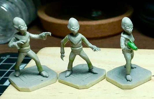 Limited Edition Grey Aliens "Gone Native"